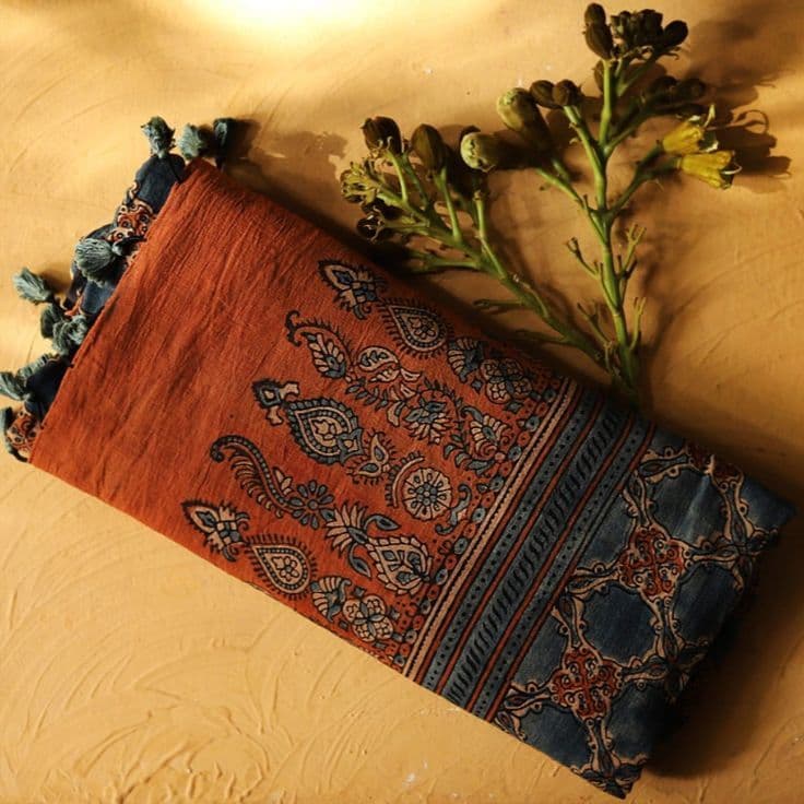 Handloom saree display